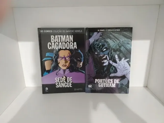 Batman Portões de Gotham e Batman/Caçadora Sede de Sangue - Eaglemoss