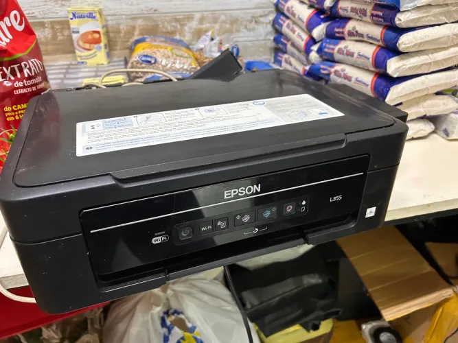 Impressora Epson LE355 e Leptop Acer - Usado e antigo