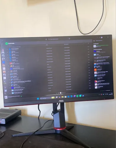 MONITOR AOC 144hz aceito troca em placa de video