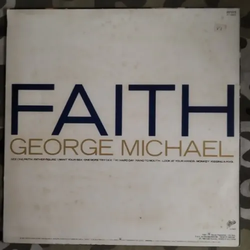 Vinil LP George Michael - Faith Com Encarte Pop Rock / Synth-pop / Soul