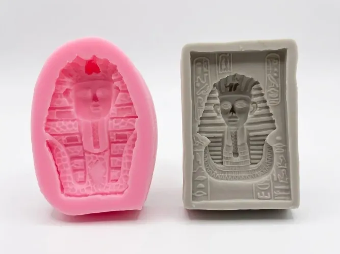 Molde para artesanato em silicone tema egito