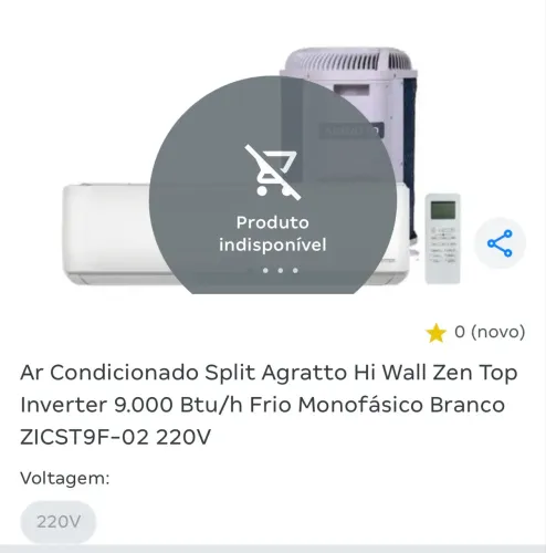 Ar Agratto 9000 Inverter caruaru