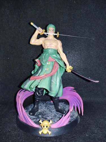 Boneco Roronoa Zoro One Piece Santoryu Anime Colecionável