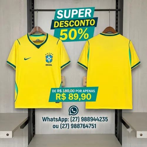 Camisa Seleção Brasileira Brasil