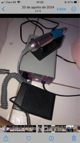 Motorzinho unha em gel