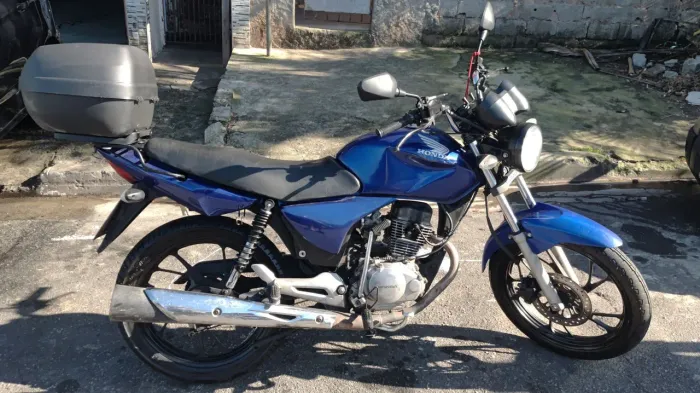Honda titan 150 ks azul