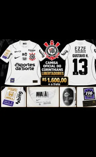 Camisa de jogo do Corinthians
