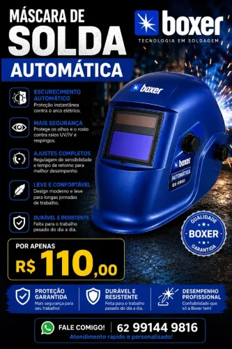 PROMOÇÃO MASCARA DE SOLDA
