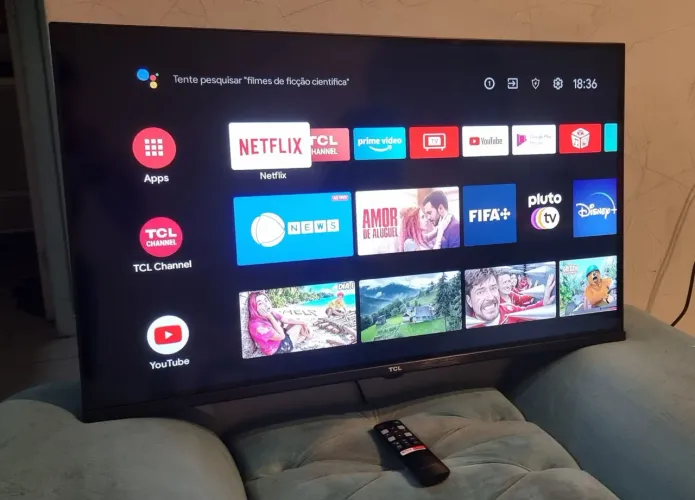 Tv smart TCL 32" Polegadas Full HD - HDR - Bluetooth -Android -bordas infinita- Play store