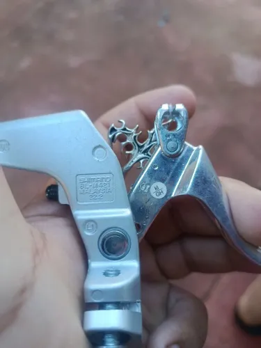 Manete shimano vbreak m421 prata