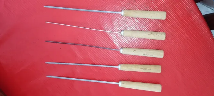 Espetinhos para churrasco 