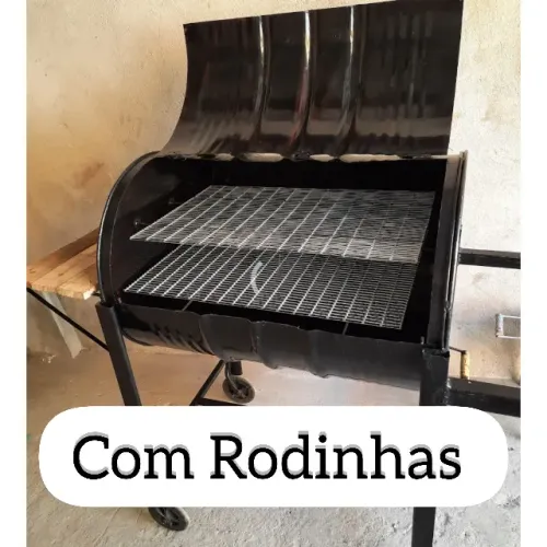 churrasqueira Com Rodinhas para transporte