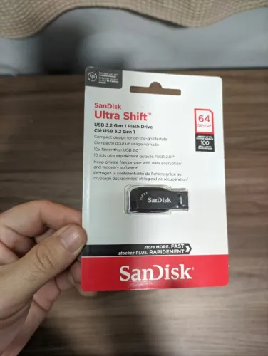 Pendrive Sandisk 64gb Lacrado Original