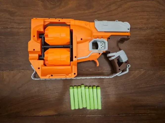Lançador Nerf Zombie Strike Flipfury