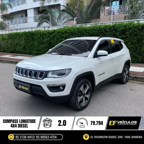 Jeep Compass Longitude 2.0 4X4 Dies. 16V Aut. 2017