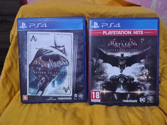 Dois jogos tô de Batman 