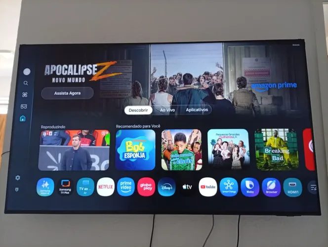 Tv Samsung 58 polegadas novíssima.