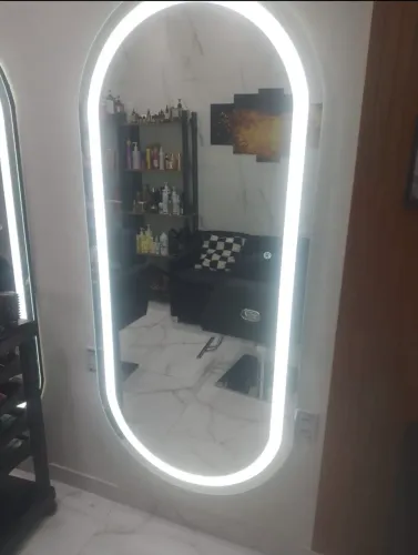 Espelho Led Jateado