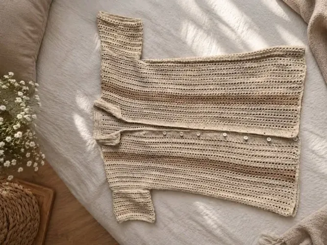 Blusa de croche tamanho GG