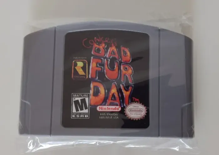 Cartucho Jogo Conker's Bad Fur Day - Nintendo 64