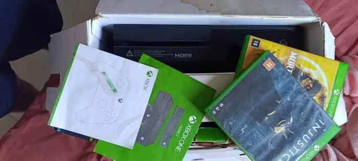 Xbox one fat, valor negociável.