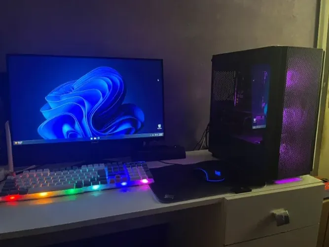 PRA VENDER HJ: PC Gamer Completo: RTX 2060 Super + i5 10ª | Com monitor, mouse e teclado