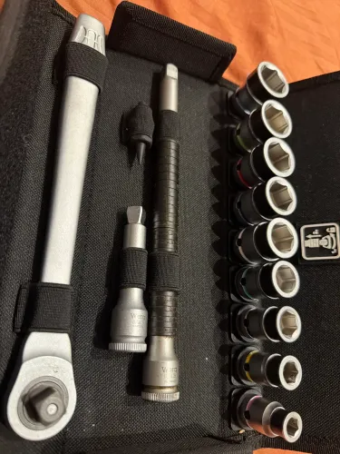 Conjunto Wera Zyklop Métrico 8-19mm com Catraca e Extensões - Original