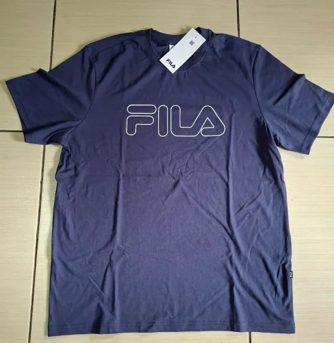 Camiseta Fila, Azul Jeans, tamanho M, 100% Original!!!
