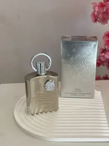 Perfume Afnan Supremacy Silver Eau de Parfum 100ml Original Importado Masculino