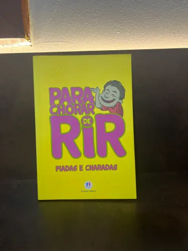 Livro Livro Para Chorar de Rir - Piadas e Charadas - Ciranda Cultural