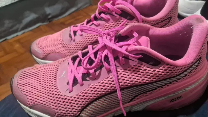 Tênis puma rosa tamanho 39 canal 4 boqueirão