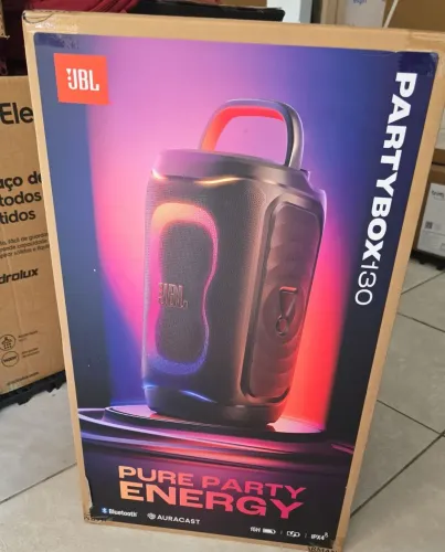 JBL PARTYBOX 130 LANÇAMENTO 