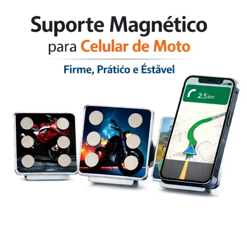 Suporte celular 6 imã magnético ? forte