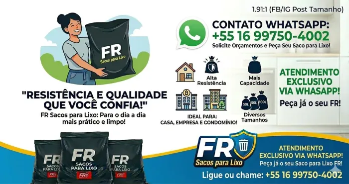 Sacos para lixo 