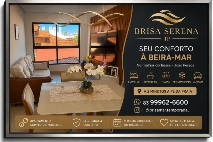 Praia do Bessa 350 Diária