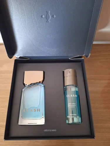 Combo Clash: Perfume Colônia 100ml + Body Spray 100ml