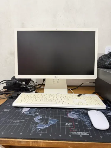 LG All in One 22V280 Completo - Ótimo Estado