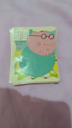 Figurinhas repetidas Peppa Pig