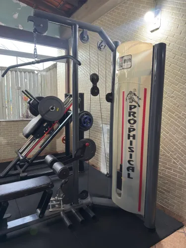 Pulley com remada profissional