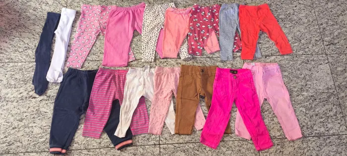 Lote de menina 1/2 anos