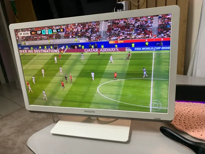 TV PHILIPS 22 POL BRANCA 