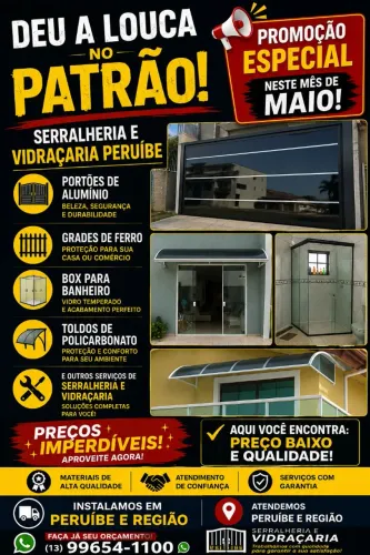 Serralheria e vidraçaria