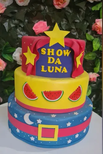 Bolo fake luna