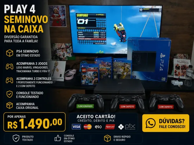 Ps4 seminovo