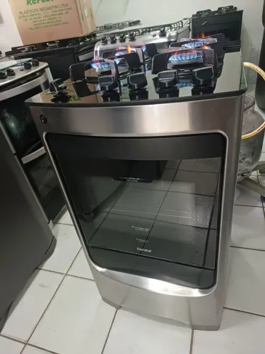 Fogão automático mesa de vidro 