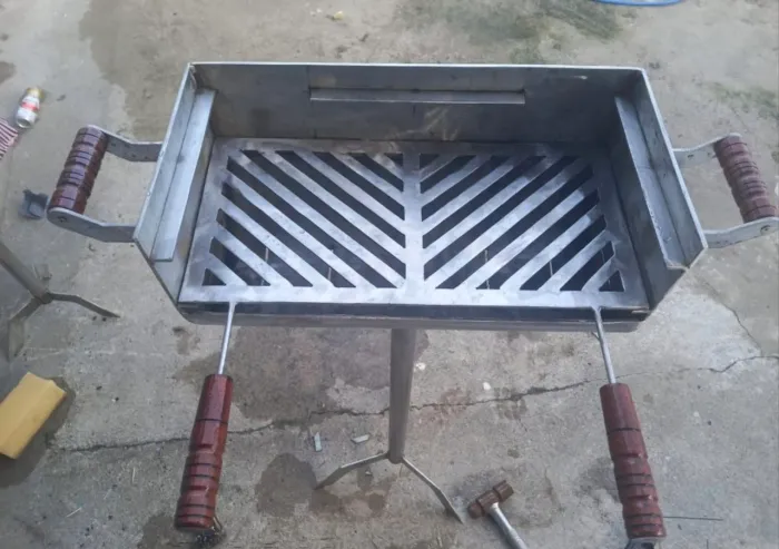 Churrasqueira de inox