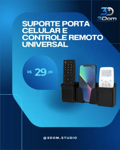 SUPORTE CELULAR E CONTROLE