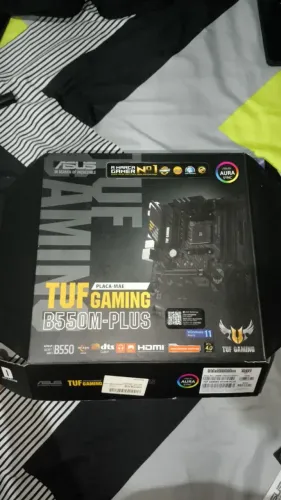 Placa mãe Asus B550M- Plus (nunca usada) $850,00 (tem conversa)