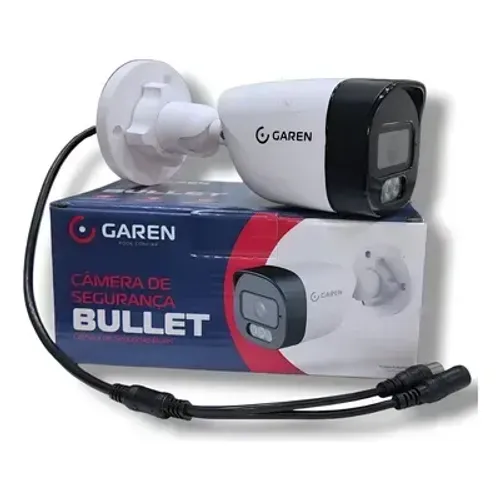 CÂMERA BULLET FC 2.8MM BRANCO GAREN