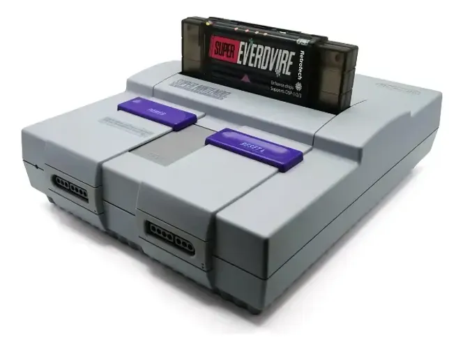 Cartucho Super Everdrive Retrotech para Super Nintendo com Chip DSP